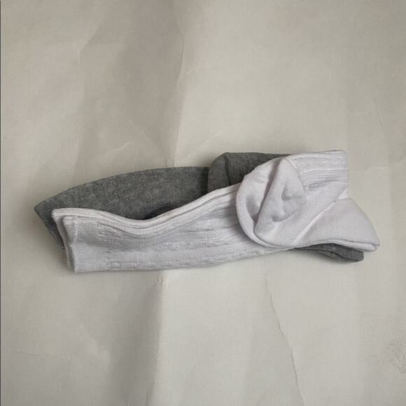 Copper Key Girls 2 Pack Cable Knit Knee High Socks Size 7 (Grey/White) - Picture 2 of 5